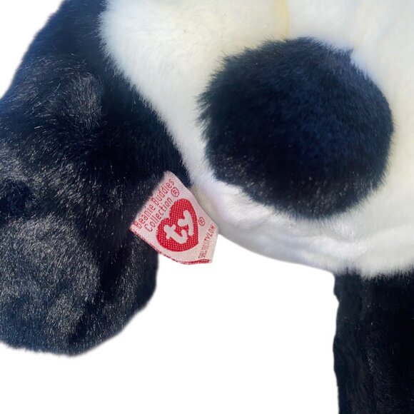 Ty Beanie Buddy Peking Panda Bear Plush Toy Collectible 14" - Picture 8 of 16